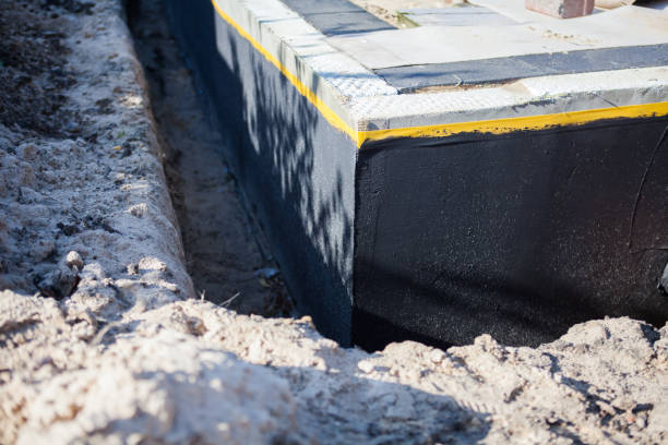Residential Waterproofing installation at a Melrose Park, NY home by SJ Waterproofing Pros